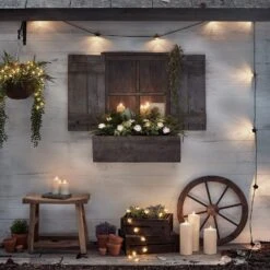 Guirlande Guinguette Core Connect 50 M 100 Ampoules Blanc Chaud Câble Noir Raccordable 9 Guirlande Guinguette Core Connect 50 M 100 Ampoules Blanc Chaud Câble Noir Raccordable -Boutique De Noël guirlande guinguette core connect exterieur devant maisonette avec bougies Truglow 96c9b1df 23ec 4d62 9eea 3cd99ec4b0c9